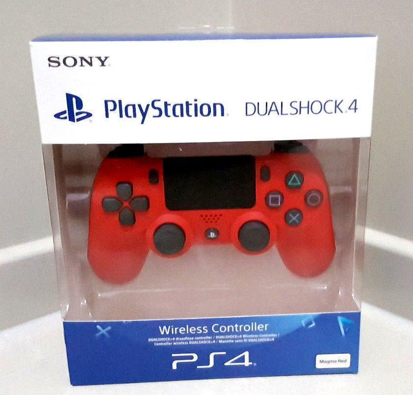 DualShock 4 Wireless Controller for Sony PlayStation 4 Magma (red