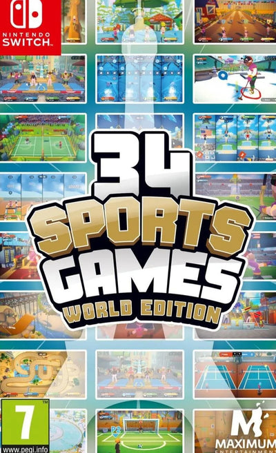 34 Sports Games World Edition - Nintendo Switch - GD Games 