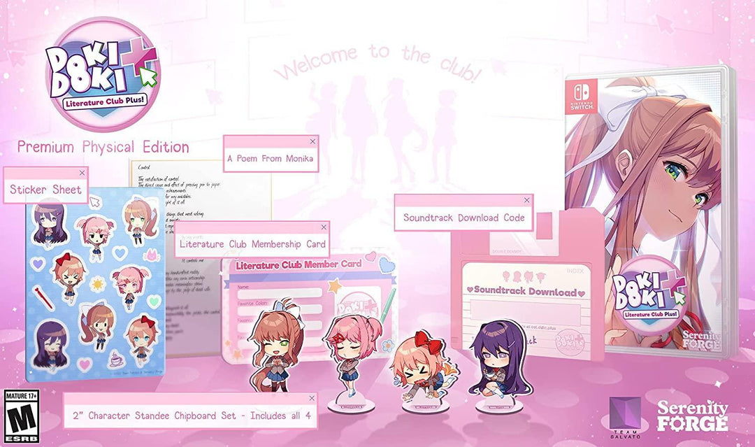 Doki Doki Literature Club Plus! Premium - Nintendo Switch - GD Games 