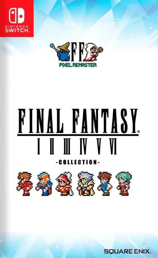 Final Fantasy I-VI Collection Pixel Remaster - Nintendo Switch - GD Games 