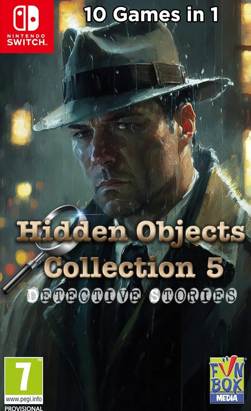 Hidden Objects Collection 5: Detective Stories - Nintendo Switch - GD Games 