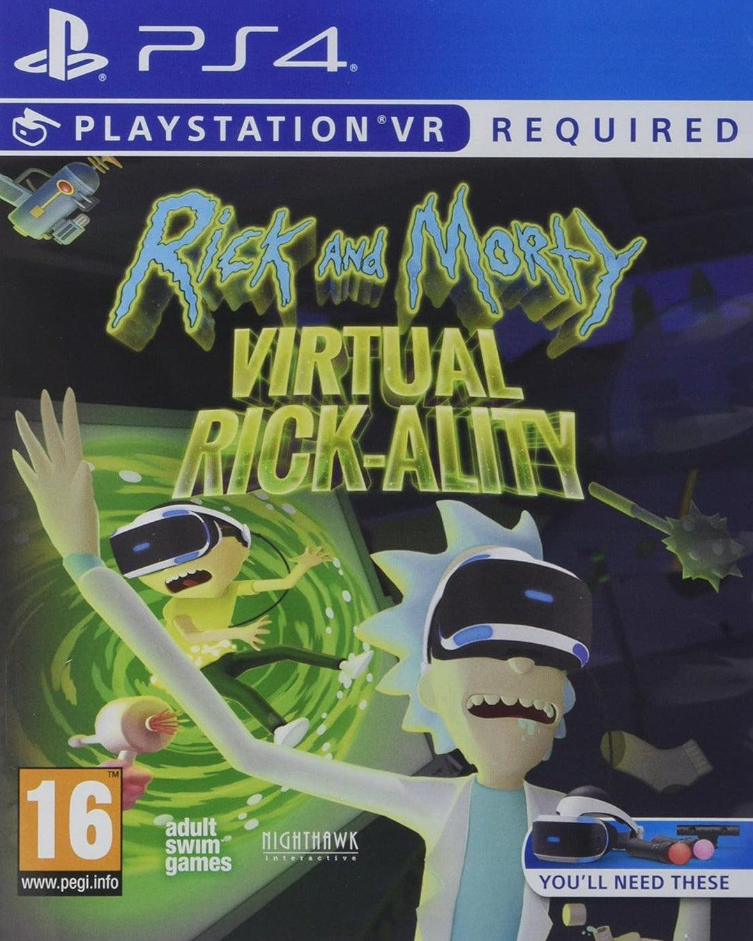 Rick and Morty: Virtual Rick-ality - Playstation 4 / VR - GD Games 