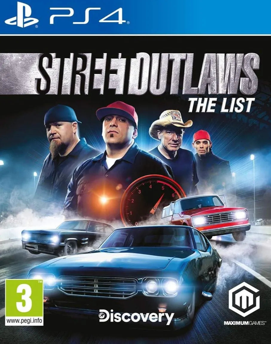 Street Outlaws: The List / PS4 / Playstation 4 - GD Games 